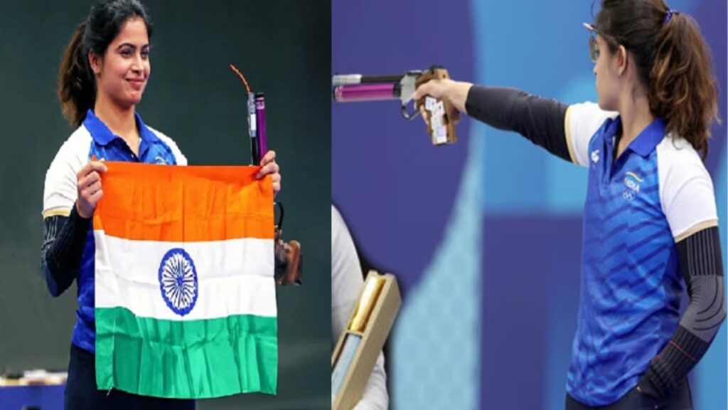 Manu Bhaker's Best Shot: India's First Shooting Medal at Paris Olympics 2024