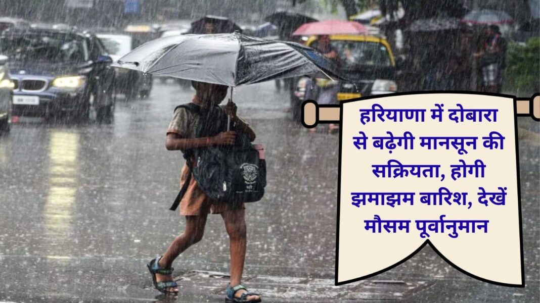 Haryana weather update rain alert aaj ka mausam