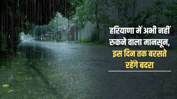 Monsoon is not going to stop in Haryana now, clouds will keep raining till this day