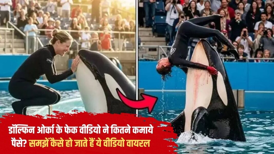 How much money did the fake video of Dolphin Orca earn? Understand how these videos go viral