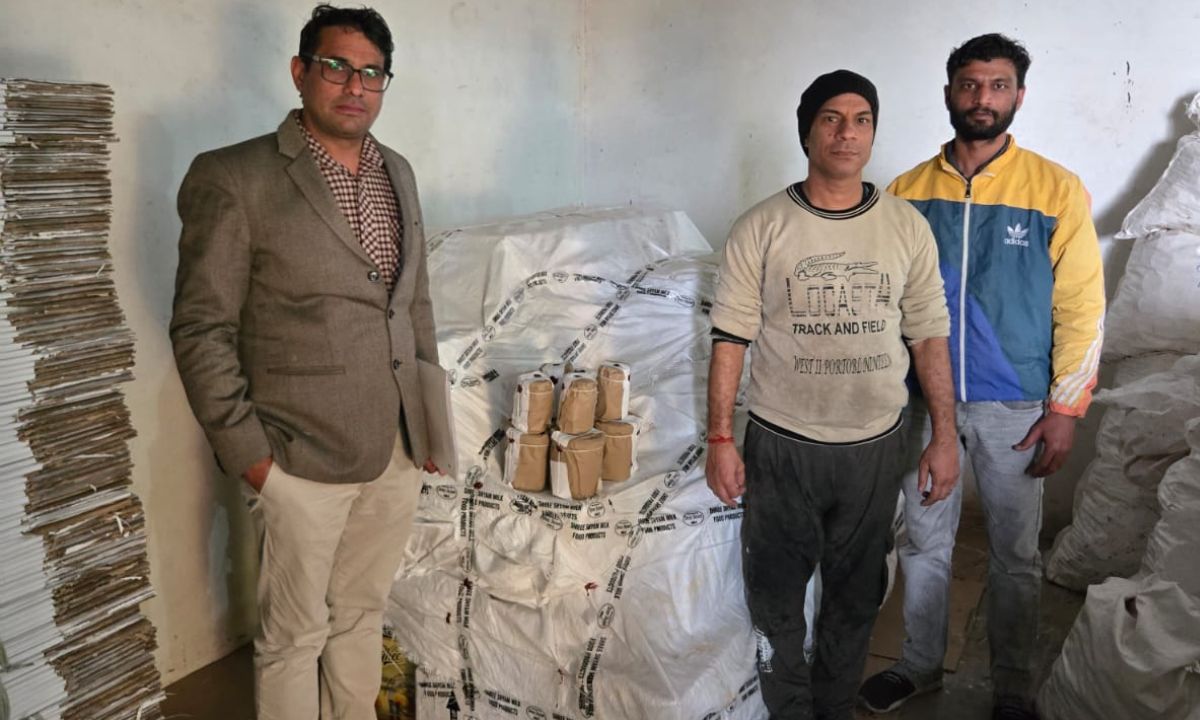 Jind fake ghee Food safety department raids Jind ghee factory, seizes 910 litres of ghee, seals factory, collects samples