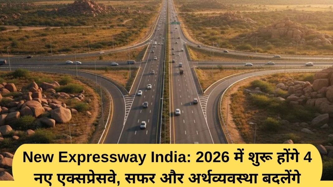 New Expressway India: 4 new expressways to open in 2026, transforming travel and the economy