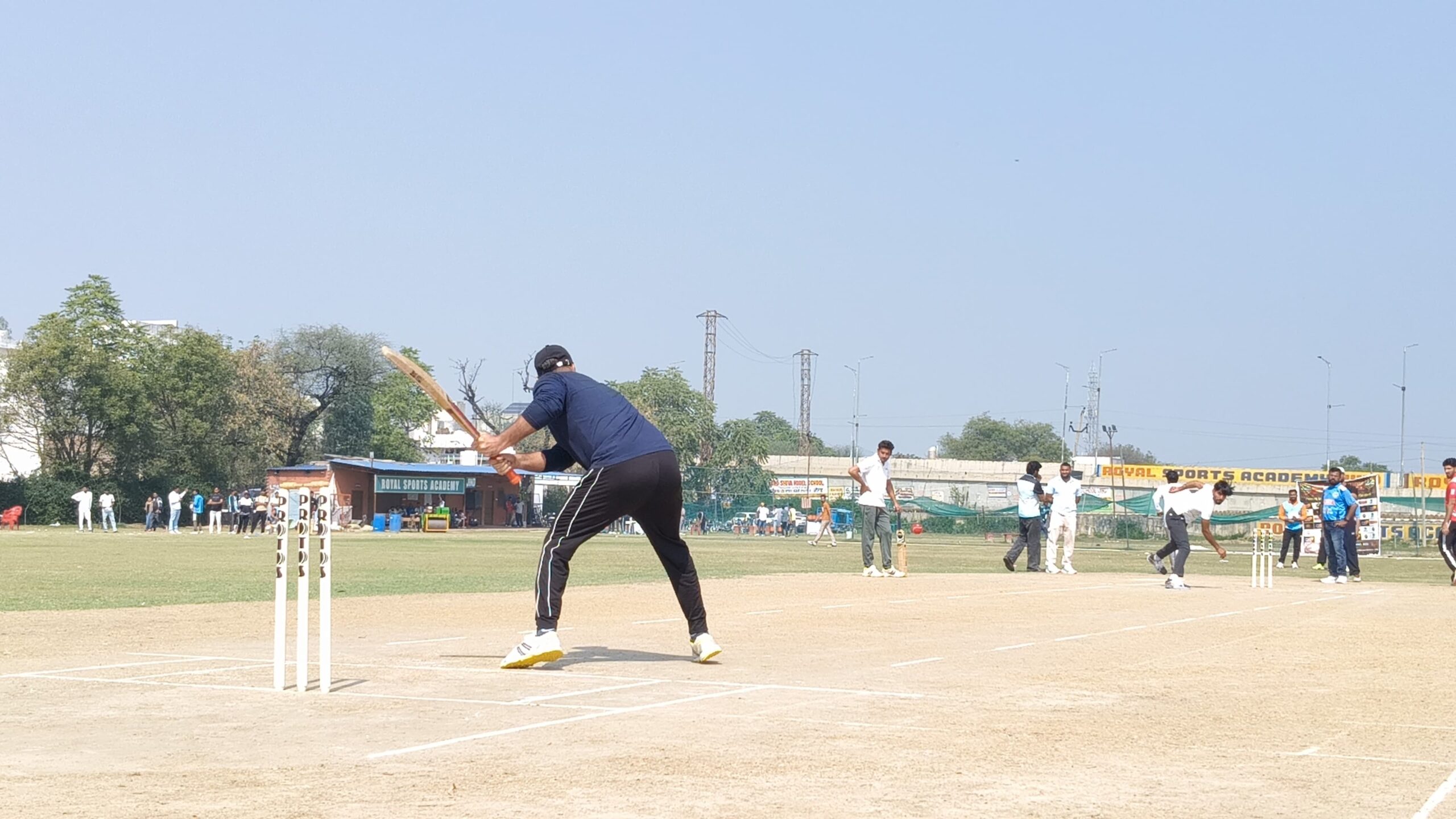HTCL Trial Haryana Tennis Cricket League IPL Tennis Ball trial