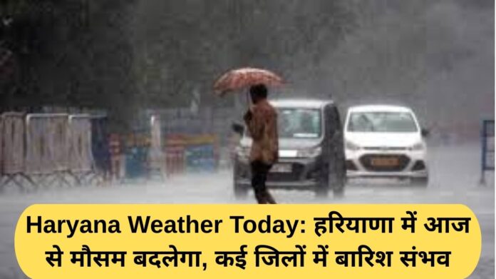 Haryana Weather Today: Weather will change in Haryana from today, rain is possible in many districts