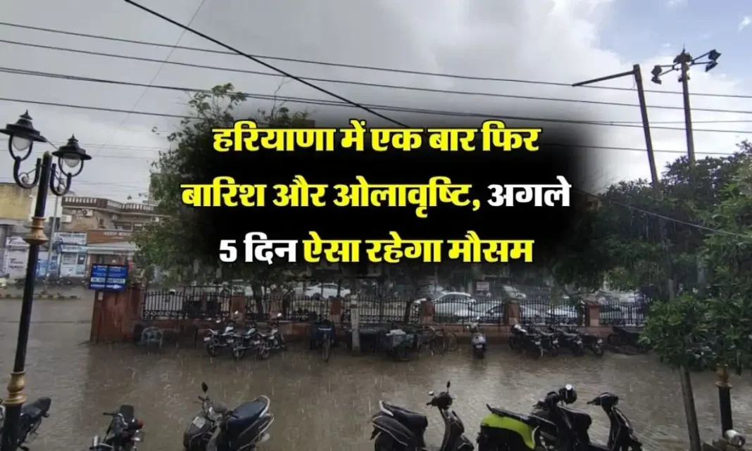 Haryana Weather Update Rain in 10 districts of Haryana, hailstorms