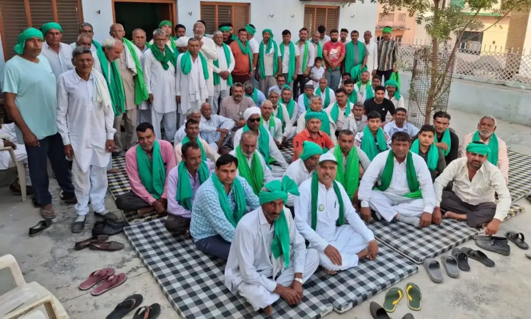 Jind Bhakiyu honored 450 farmers Jind Bhakiyu honored 450 farmers