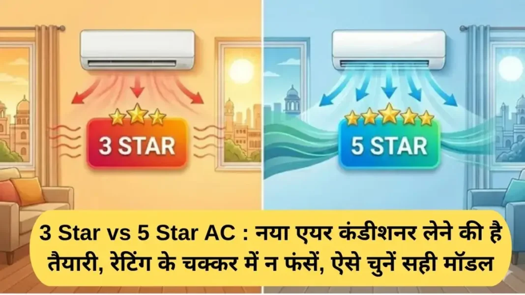 3 Star vs 5 Star AC: Planning to buy a new air conditioner? Don't get caught up in the ratings; choose the right model this way.