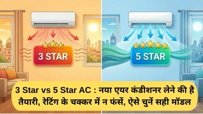 3 Star vs 5 Star AC: Planning to buy a new air conditioner? Don't get caught up in the ratings; choose the right model this way.