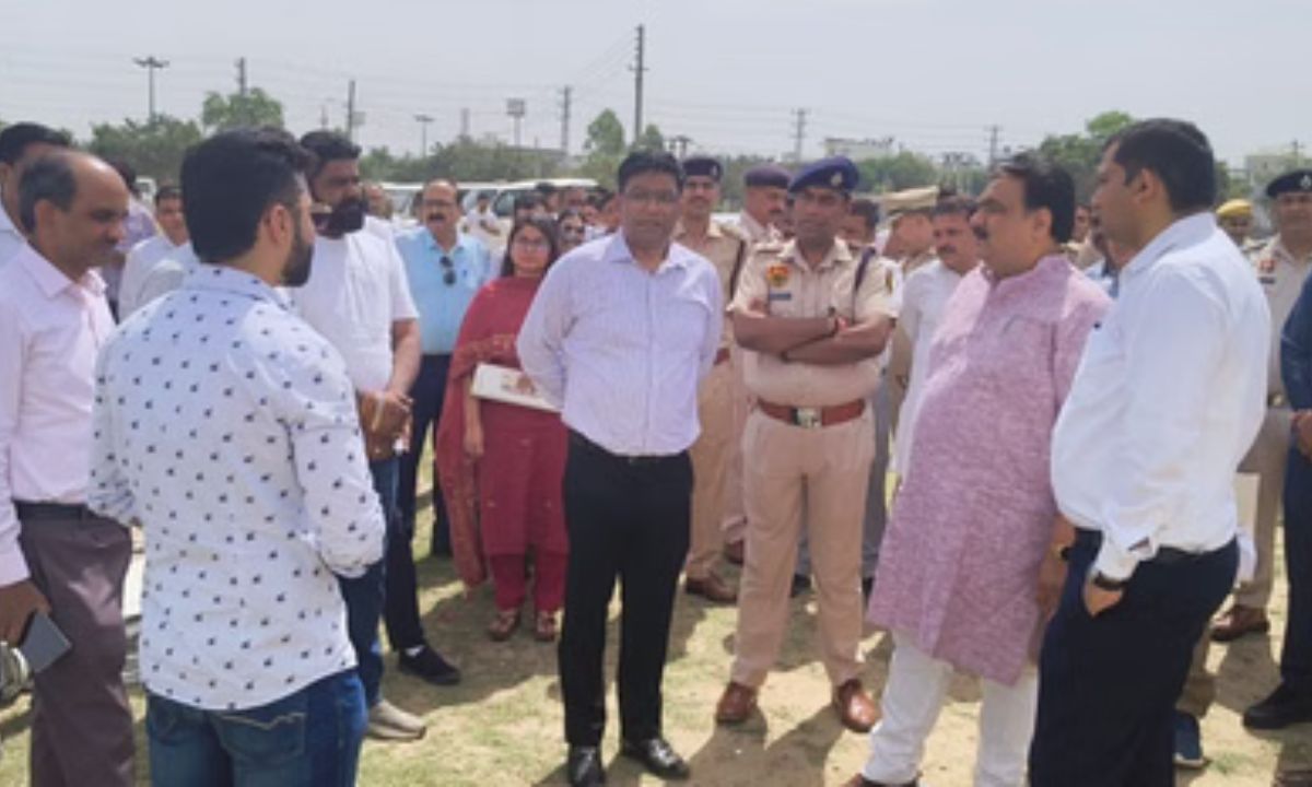 Haryana CM Rally in Jind Inauguration of Development Projects in Safidon