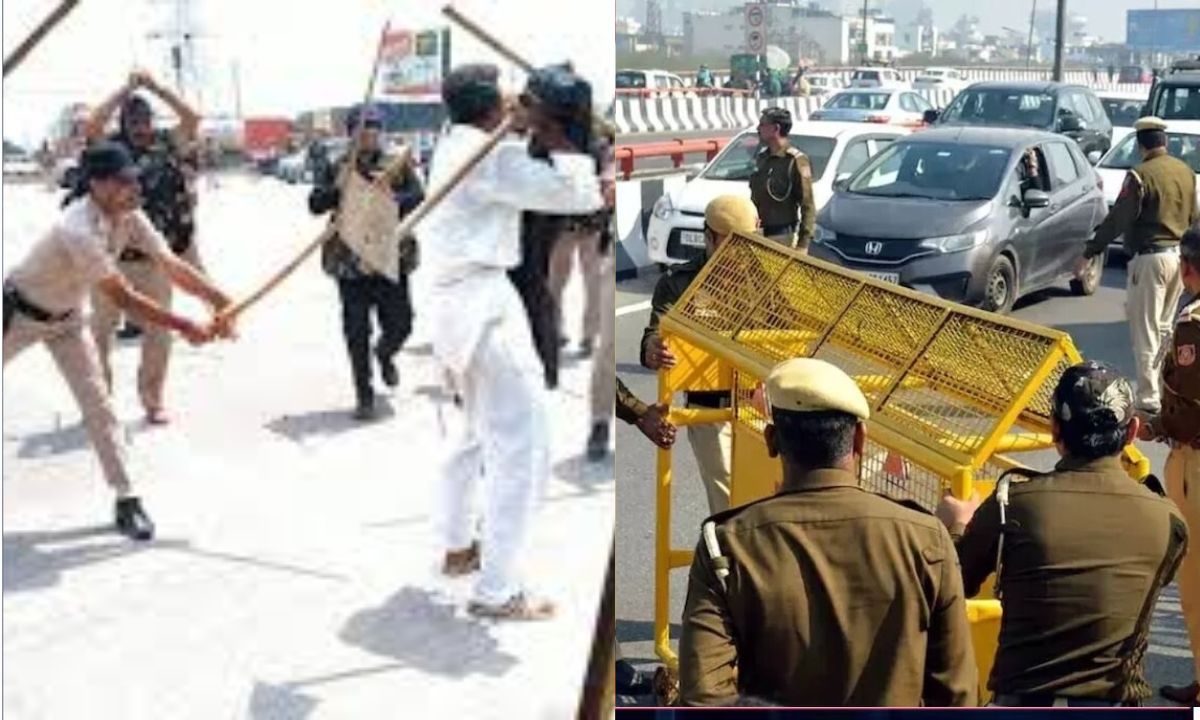 Haryana Gurugram IMT Protest Section 163 Lathi-charge