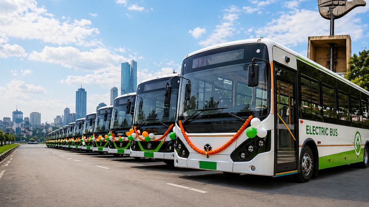 Haryana Roadways Inducts New Electric Buses