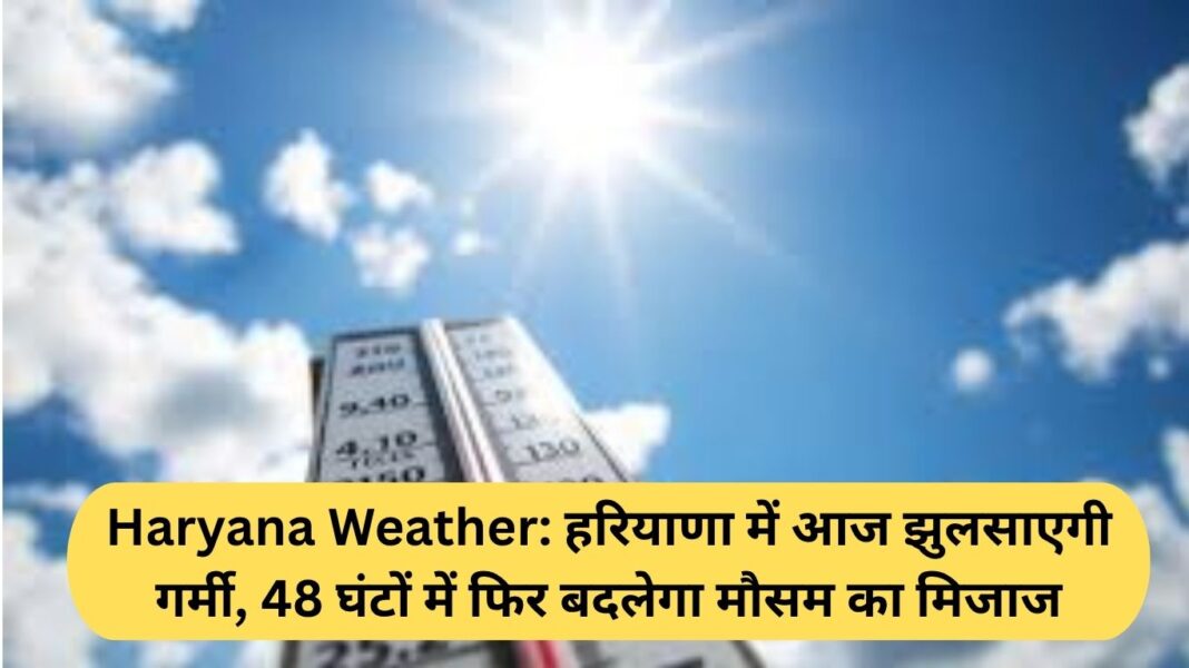 Haryana Weather: Scorching heat will prevail in Haryana today, weather will change again in 48 hours.