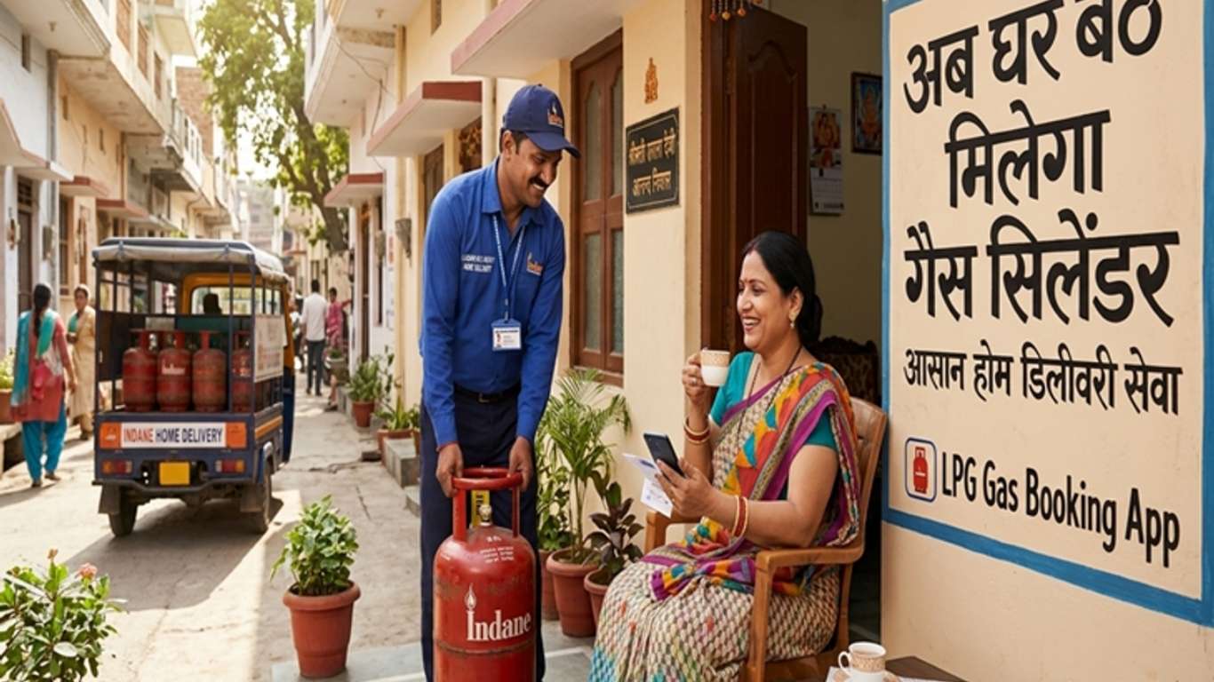 Gas Cylinder Home Delivery: Now cylinders will be delivered at home in villages, DC issued orders to gas agencies