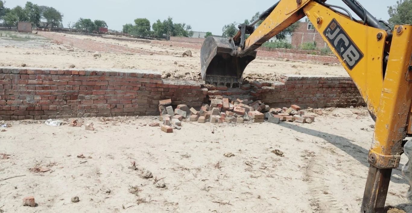 Narwana News: Illegal encroachments removed in Narwana city of Jind