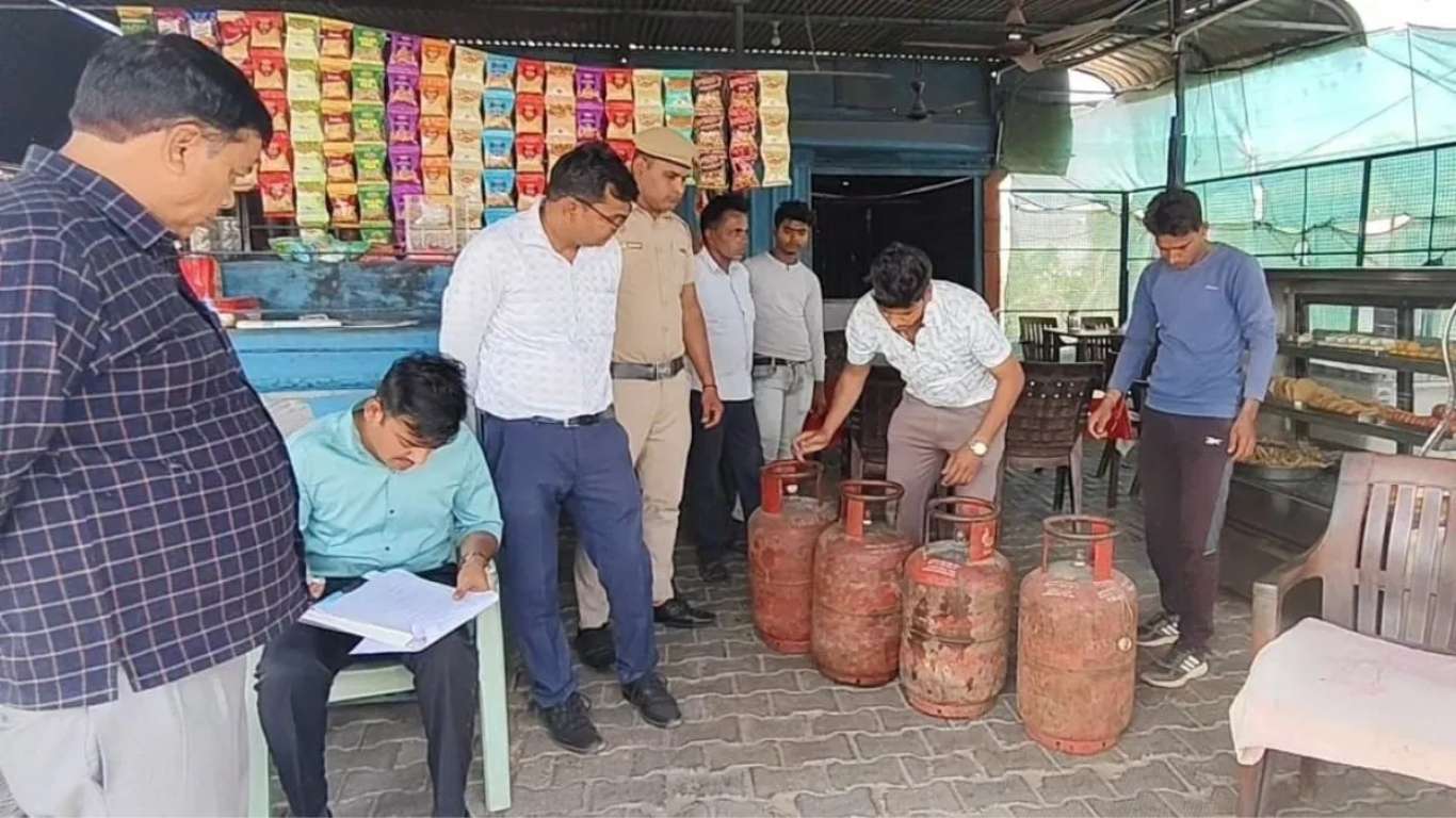 Jind Gas Agency: Action will be taken if domestic gas is used commercially in Jind, special teams formed