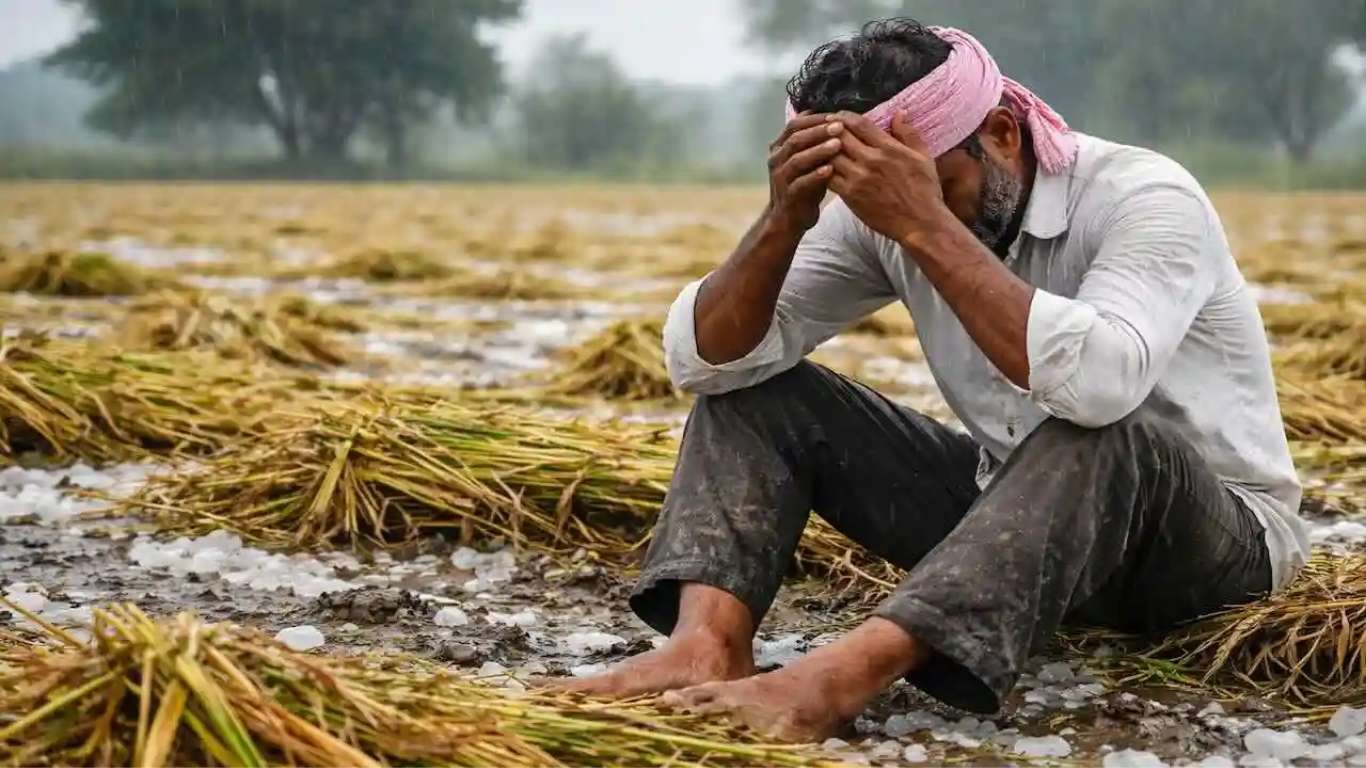 Haryana weather: Weather disrupts crop season, farmers worried