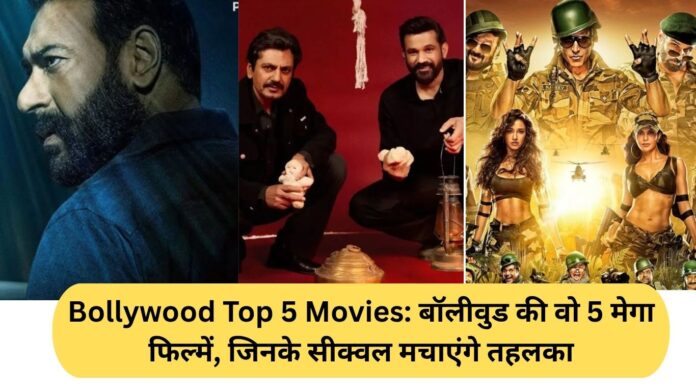 Bollywood Top 5 Movies: The 5 Mega-Films from Bollywood Whose Sequels Are Set to Create a Sensation