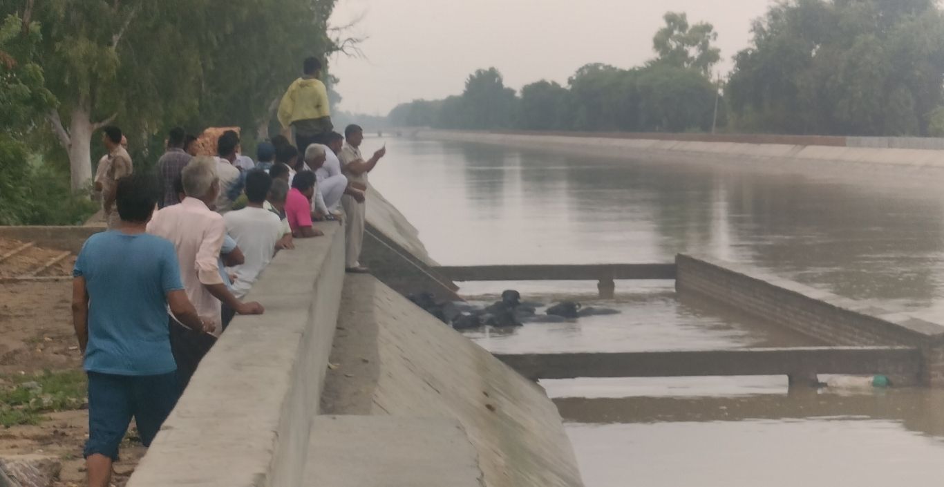Jind News: The body of a youth from Nidhani was found on the third day near the canal ghat.